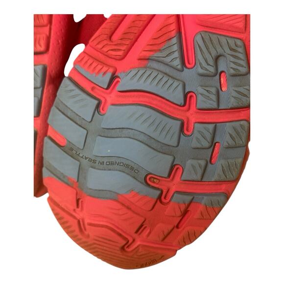 Brooks Women's 11.5 M Ghost 15 Pink Glo Fuchsia Blue Active Running Excercise - Picture 8 of 10